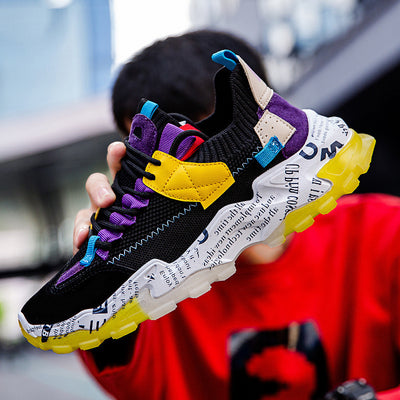 MANIFESTO PRINT SNEAKER — THE NEWSPRINT EDITION