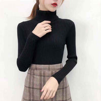SECOND SKIN RIBBED TURTLENECK
