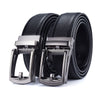 REFINED AUTO-LOCK LEATHER BELT