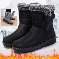 PLUSH-LINED WATERPROOF SNOW BOOTS
