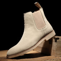 BRUSHED SUEDE CHELSEA BOOT