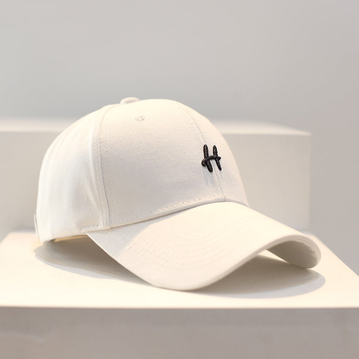 STRUCTURED MONOGRAM CAP