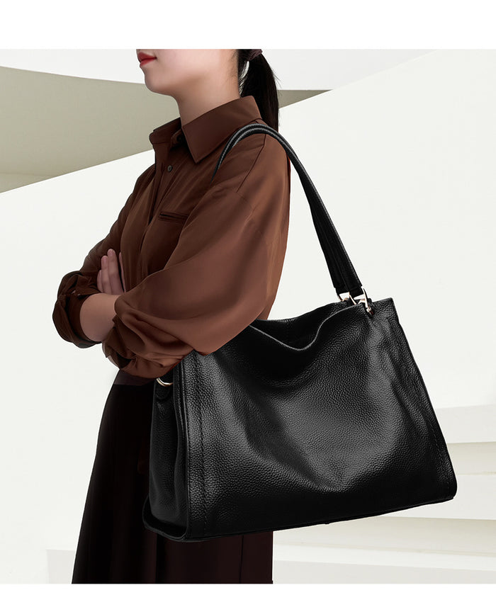 CITY MOVE COWHIDE LEATHER BAG