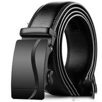 AUTOMATIC BUCKLE LEATHER BELT