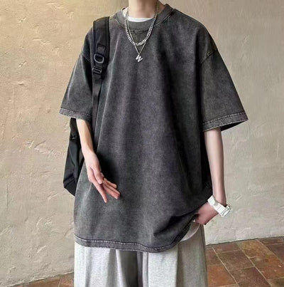 STONEWASH OVERSIZED BOXY TEE