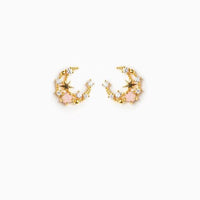 NIGHT CYCLE EARRINGS — MOON, STAR & SATURN DROP
