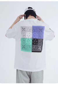 BANDANA PATCHWORK OVERSIZED TEE
