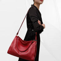 CITY MOVE COWHIDE LEATHER BAG