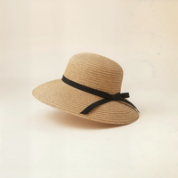 WIDE BRIM RAFFIA SUN HAT
