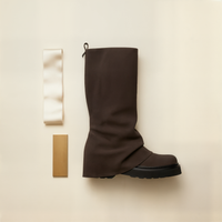 ESPRESSO SLOUCHED SUEDE KNEE BOOT