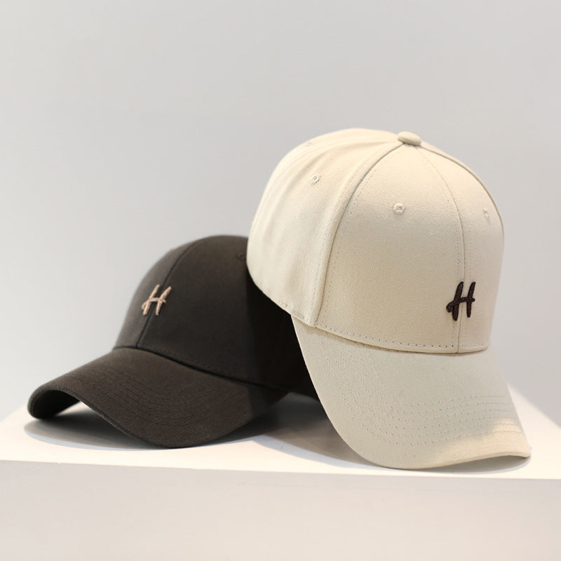 STRUCTURED MONOGRAM CAP