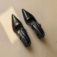 POINTED MARY JANE HEEL