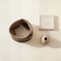 CAMEL MERINO TUBE SNOOD