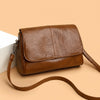 OIL-WAX LEATHER CROSSBODY FLAP