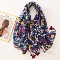 TRIBAL FLAG OVERSIZED SCARF