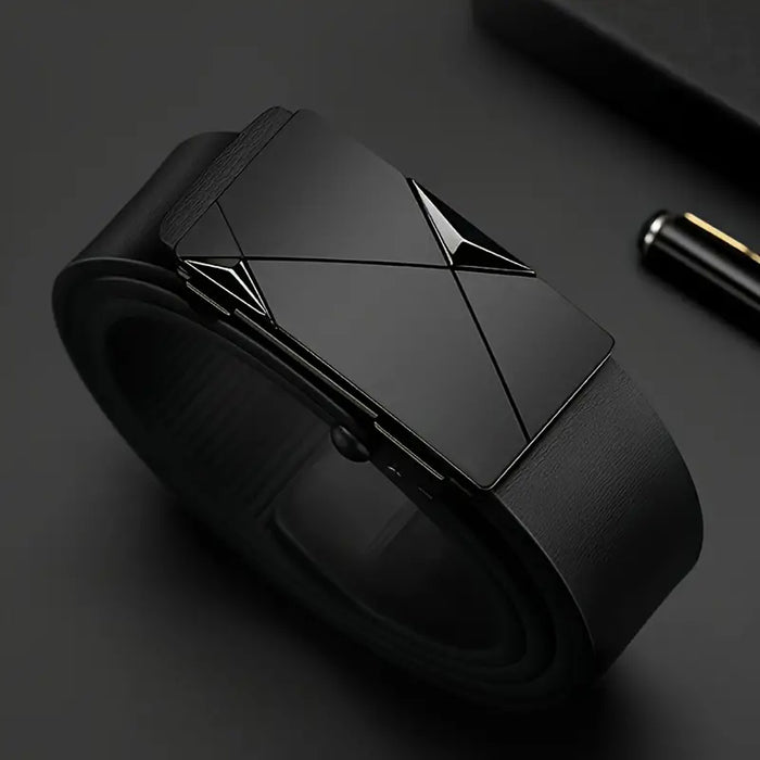 GEOMETRIC EDGE STATEMENT BELT
