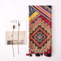 TRIBAL FLAG OVERSIZED SCARF