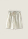 TENCEL LINEN DRAWSTRING SHORT