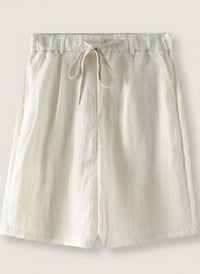 TENCEL LINEN DRAWSTRING SHORT