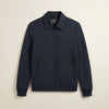 NAVY HARRINGTON ZIP JACKET