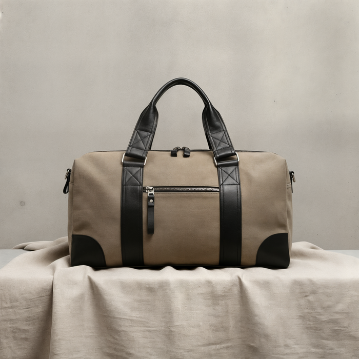 COATED CANVAS WEEKENDER HOLDALL