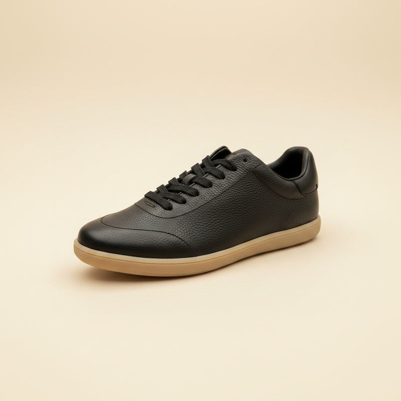 MERIDIAN LEATHER LOW-TOP SNEAKER