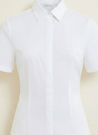 TAILORED COTTON SHORT-SLEEVE SHIRT