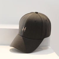 STRUCTURED MONOGRAM CAP