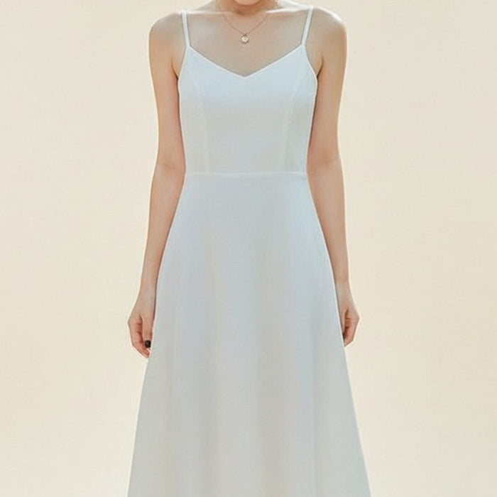 THE QUIET SLIP MIDI DRESS