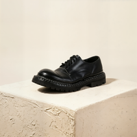 WASHED HORSE LEATHER DERBY