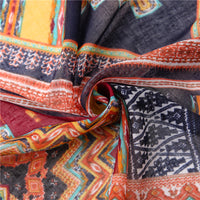 TRIBAL FLAG OVERSIZED SCARF