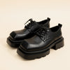 SQUARE-TOE LUG DERBY