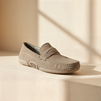 SAND SUEDE PENNY LOAFER