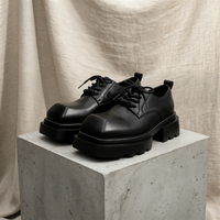 SQUARE-TOE LUG DERBY