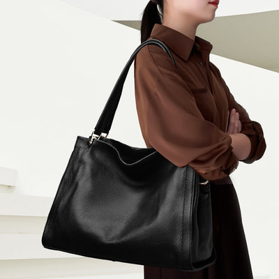 CITY MOVE COWHIDE LEATHER BAG