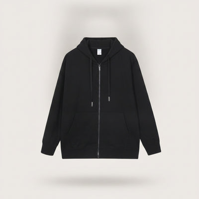 HEAVYWEIGHT COTTON TERRY ZIP HOODIE