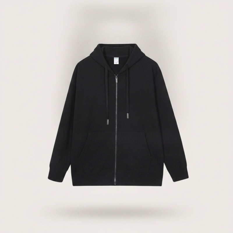 HEAVYWEIGHT COTTON TERRY ZIP HOODIE