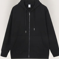 HEAVYWEIGHT COTTON TERRY ZIP HOODIE