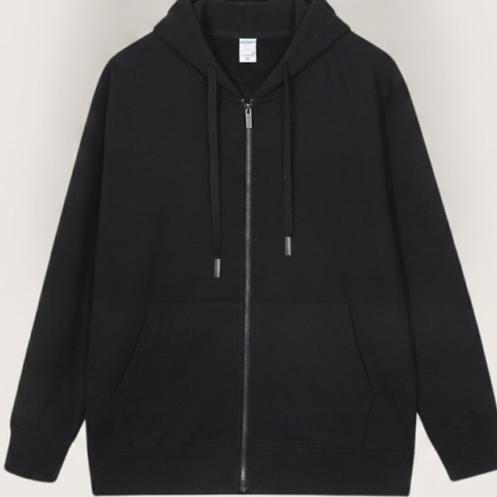HEAVYWEIGHT COTTON TERRY ZIP HOODIE