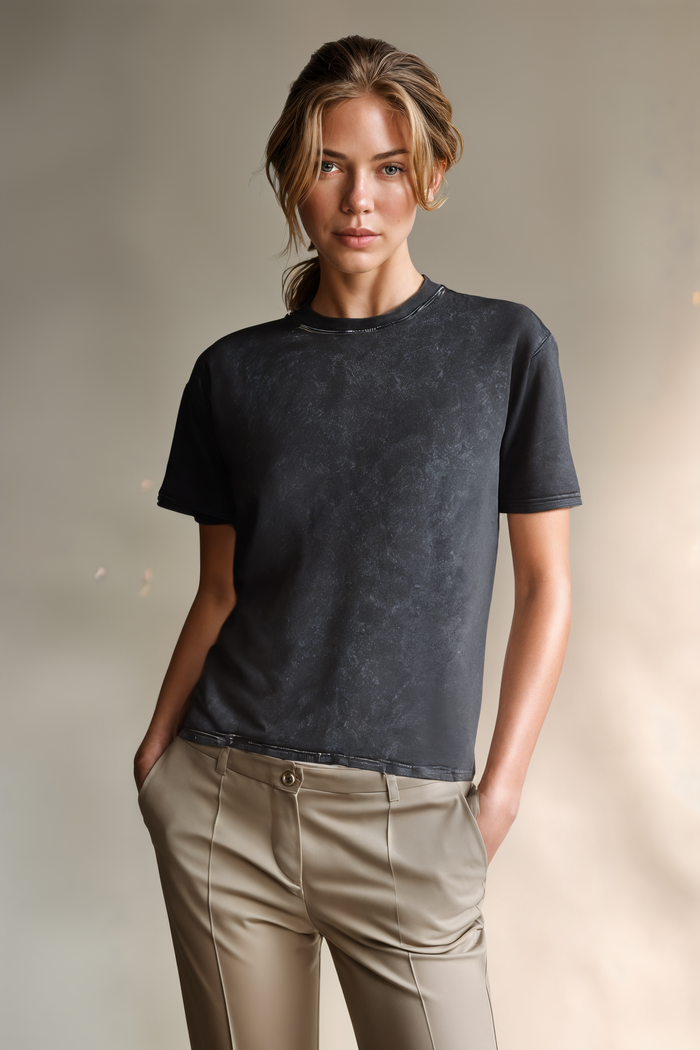 WASHED HEAVYWEIGHT DROP-SHOULDER TEE