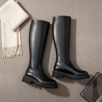 OBSIDIAN LUG KNEE BOOT
