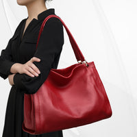 CITY MOVE COWHIDE LEATHER BAG