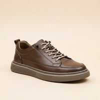 BROWN SUEDE GUM LOW SNEAKER