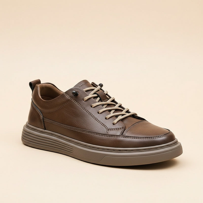 BROWN SUEDE GUM LOW SNEAKER