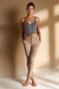 OVERSIZED V-NECK KNIT VEST