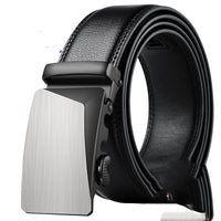 AUTOMATIC BUCKLE LEATHER BELT