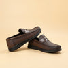 ESPRESSO PEBBLE GRAIN PENNY LOAFER