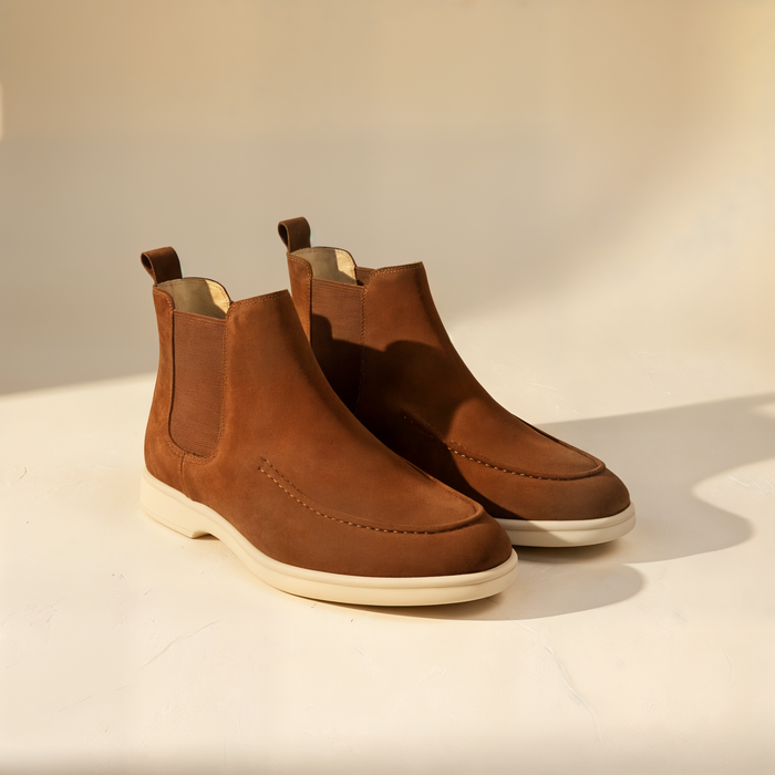 NUBUCK CHELSEA ANKLE BOOT