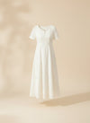 BRODERIE ANGLAISE MIDI DRESS