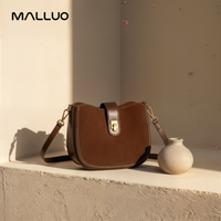 SADDLE SUEDE CROSSBODY BAG